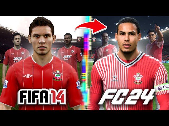 I Rebuild Southampton From FIFA 14 to FC 24!