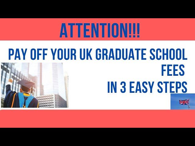 The Smart Way to Finance your UK Graduate Education