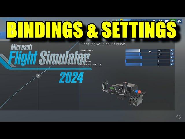 FS2024: Logitech Yoke Flight Sim 2024 Bindings | Auto-Pilot, Camera Settings & More!