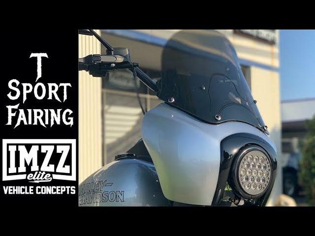 Imzz Elite | How-To Assemble our T-Sport Fairing Kit for All Harley Models