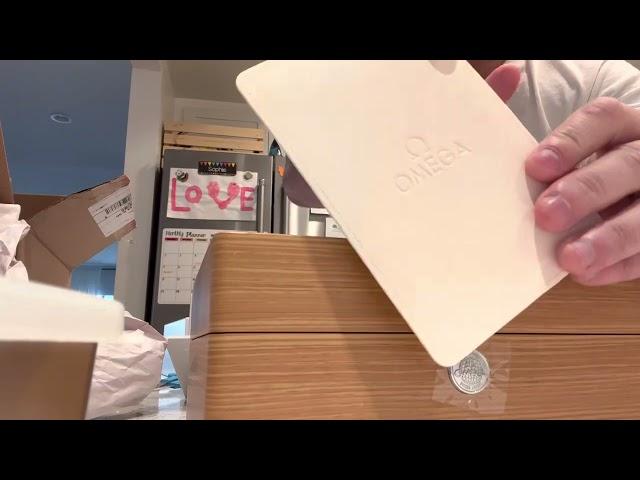 Unboxing my Omega Seamaster 300m