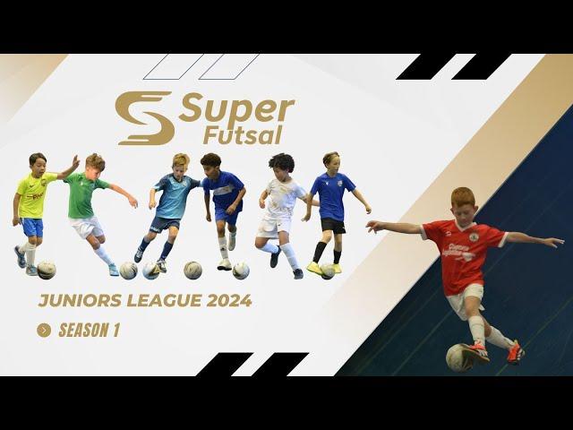 3RD PLACE PLAY OFF U10/11’S: CARINA FUTSAL U10 x SC WAVE / REAL  BRAZIL - JUNIOR FUTSAL LEAGUE 2024