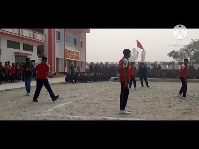 Volleyball, Shivbrat Singh Children Academy, Kalan.