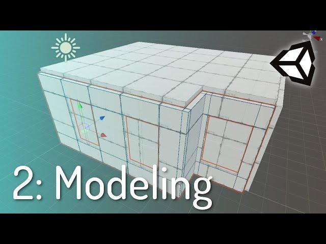 2) Modeling - Create Your First VRChat World