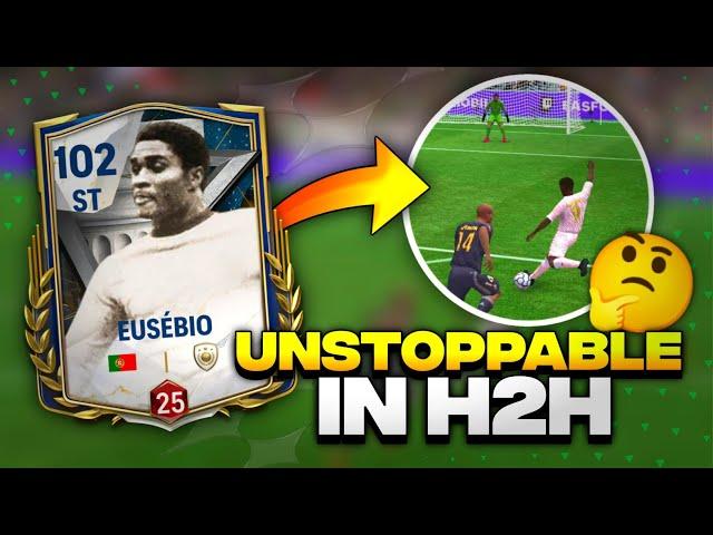 This FREE Hall Of Legends EUSEBIO is Unstoppable in H2H - FC Mobile!!