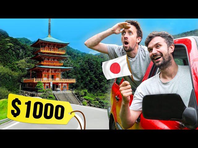 $1000 Japan Road Trip Adventure