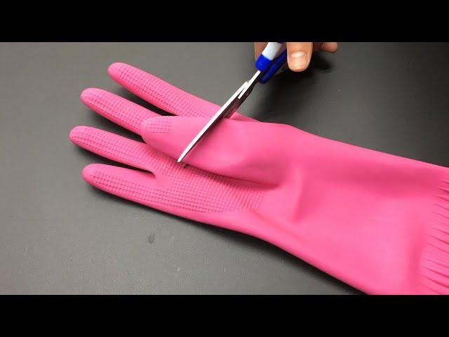 Don't Throw Punctured Rubber Gloves Away, Can Do "A Million Things" And Save Money