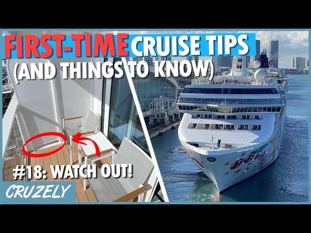 20+ Most Important FIRST-TIME Cruise Tips & Things to Know (Rapid Fire)