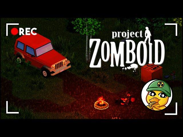 Day TWO Trying To Build Our Own Base In Build 42! Project Zomboid, Uncut Build 42 Gameplay!