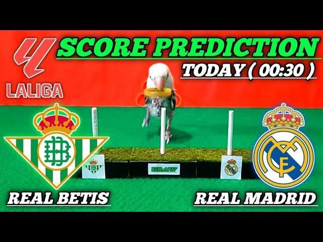 REAL MADRID VS REAL BETIS || TODAY LA LIGA || SCORE PREDICTION