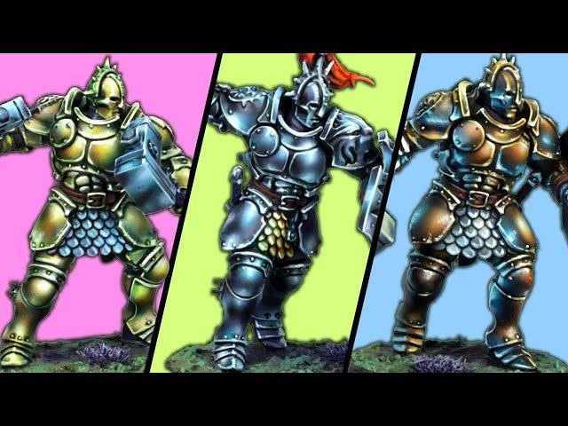 Quick Non Metallic Metal Recipes for Army & Speed Painting