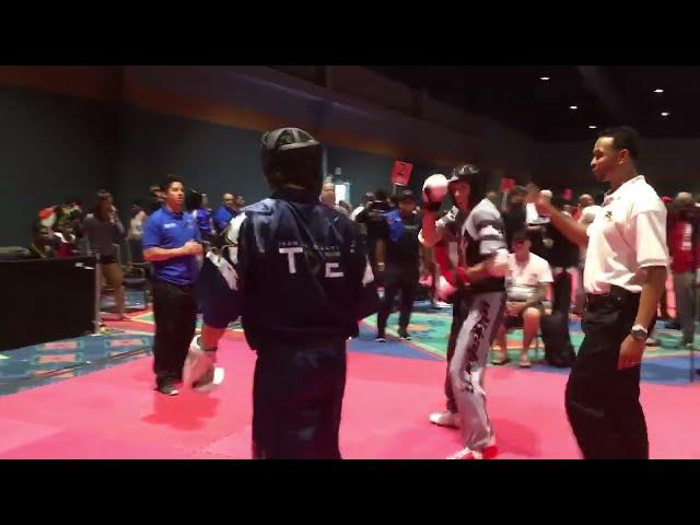 Elijah Everill vs Zain Pedraza - Point Fighting - US Open