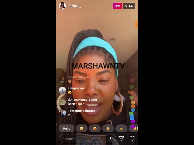 IAMJUJU INSTAGRAM LIVE