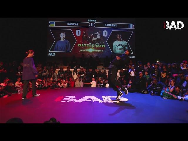 NASTYA vs LAURENT - Battle BAD 2019 - HIP-HOP TOP 8