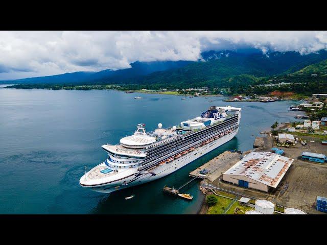 PNG Welcomes P&O Cruises - Pacific Encounter