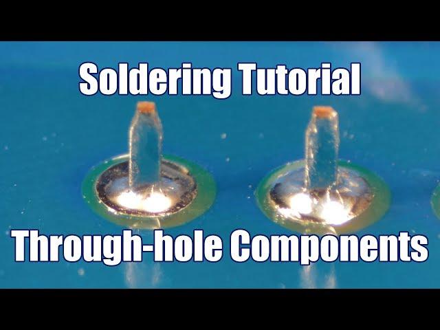 SDG #066 Solder Through-hole Components - Soldering Techniques #02