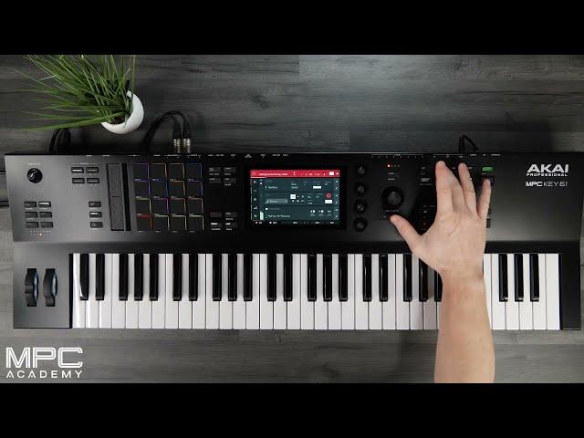 Making A Beat With MPC Key 61 | Getting Started