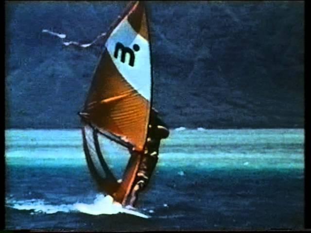 Windsurf Mistral 1978 Promo Part 1 Competition Naish Board Robby Naish Karl Messmer