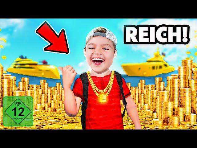 EIN TAG als REICHSTES KIND in GTA 5 SPIELEN!