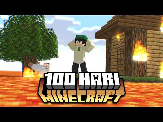 100 Hari di Minecraft 1.18.1 Tapi LAVA ONLY