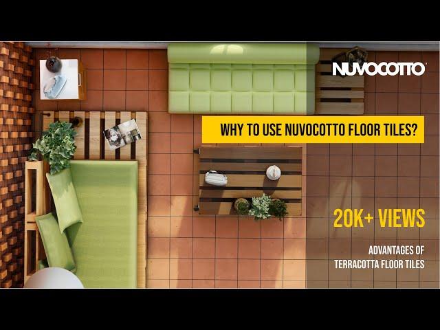 Terracotta Floor Tiles from Nuvocotto - Traditional Flooring for modern Interiors.