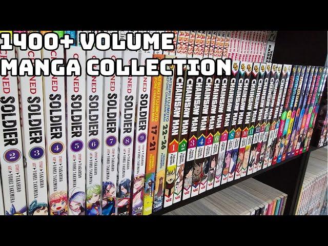 My 1400+ Volume Manga Collection