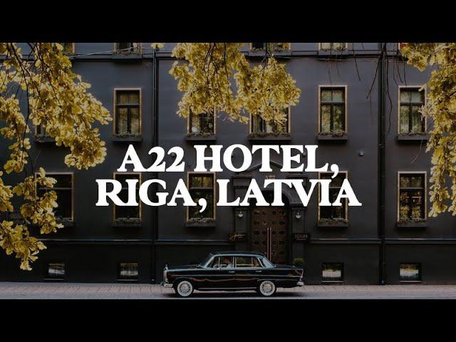 Why A22 Hotel Is Riga's Most Stylish Boutique Hotel | Swanky Hotels | Jetset Times