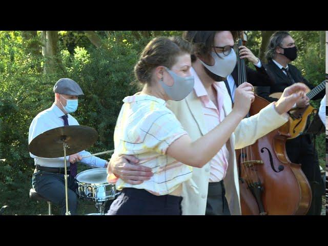 dance #1: BOBBY WHITE & JESSICA MILTENBERGER - with Professor Cunningham & His Old School