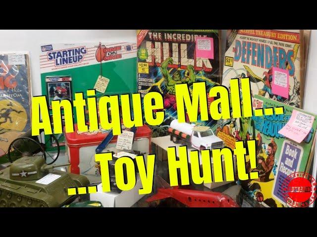 Antique Mall Vintage Toy Hunt! 100% Pure Nostalgia Around Every Corner! Old 60s, 70s, 80s, 90s Toys!