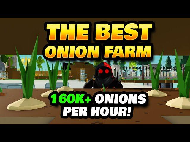 Best Onion Farm (160K+ Onions per Hour) in Roblox Islands