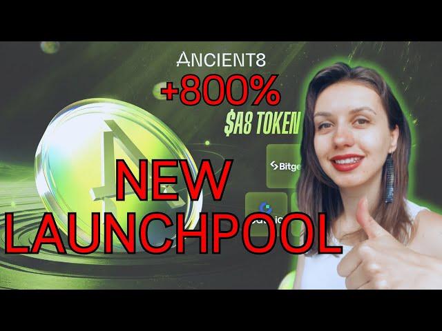 $A8 Ancient8 Launchpool on Bybit - earn crypto without trading