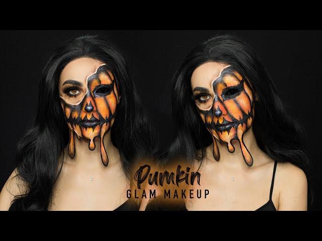 Pumpkin glam makeup - By Indy