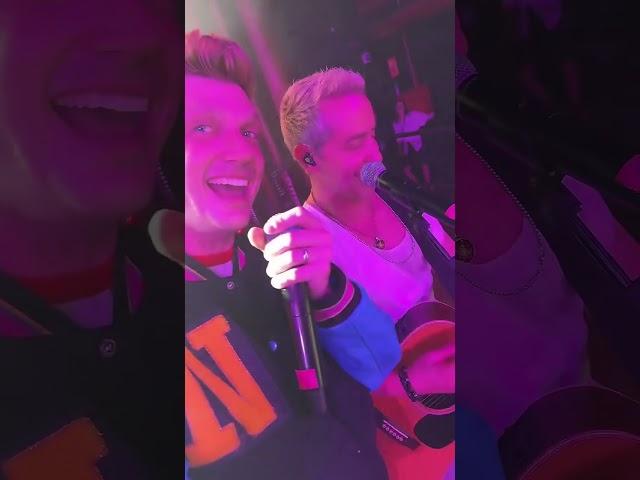 Nick Carter TikTok Live - July 29, 2024 - Barcelona, Spain (Who I Am Tour)