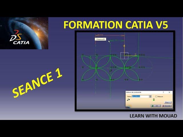 FORMATION CATIA V5 EN ARABE DE A à Z / SEANCE 1