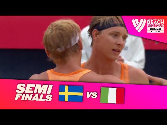 Åhman/Hellvig vs. Cottafava/Nicolai - Semi Final Highlights | Gstaad 2024 #BeachProTour