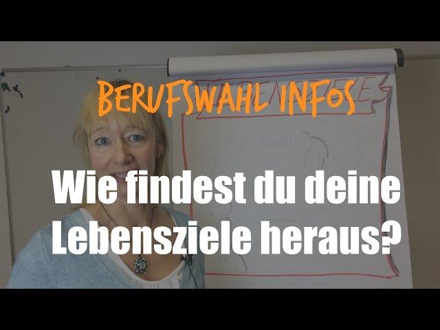 Berufswahl: Wie finde ich meine Lebensziele heraus | Lebensziele herausfinden | Folge #8