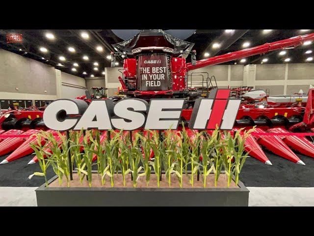 CASE IH AF11 Combine at the 2024 National Farm Machinery Show