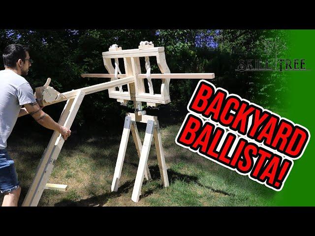 Make Homemade Ballista With Supplies From Home Depot!!