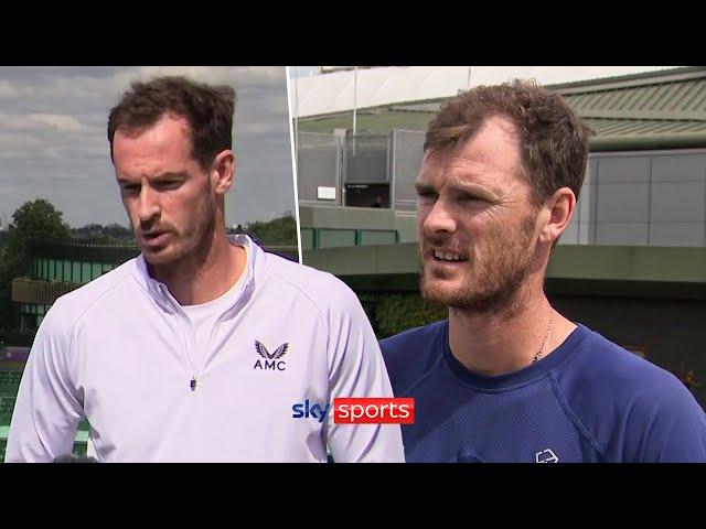 "That would be really special" | Andy and Jamie Murray on playing together at Wimbledon