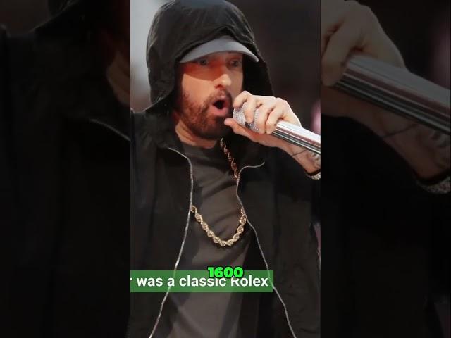 Eminem's Classic Rolex Datejust  A Timeless Icon   #hiphop #eminem #hiphopmusic #rap