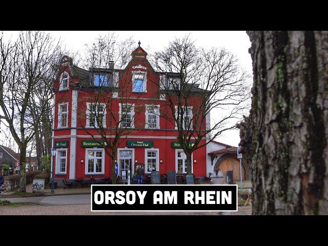 Rundgang Orsoy am Rhein