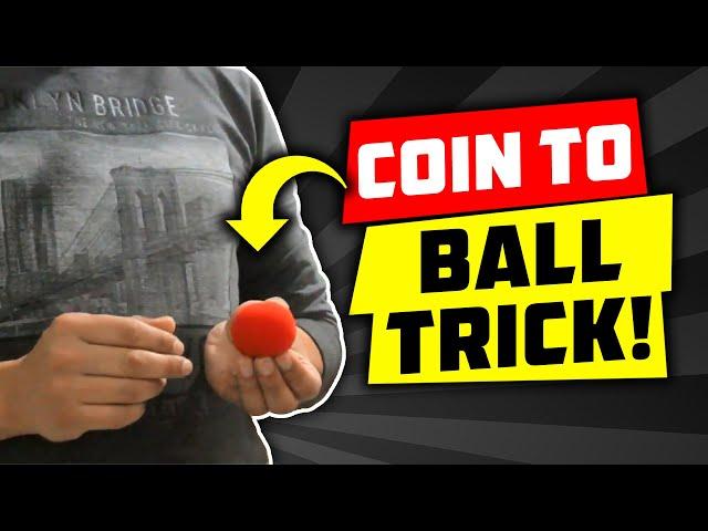 Sponge Ball Magic Trick Revealed | Sponge Ball To Coin Tutorial!