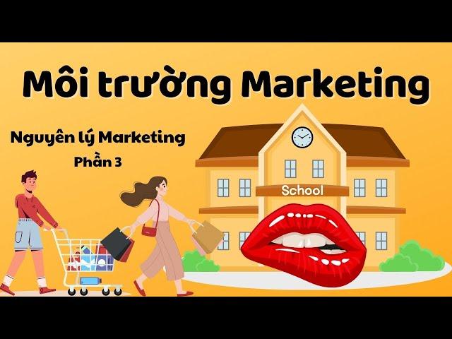 Nguyên lý Marketing #3 - Môi trường Marketing - Môi trường vi mô, vĩ mô | Marketing A-Z