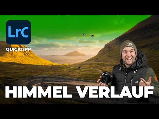 Eine perfekte Maske für den Himmel mit Verlauf! | 1 Minute Lightroom