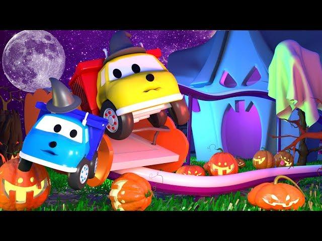 伊森和小伊森坐幽靈列車  萬聖節卡通 Ethan and Little go for a ride on the Ghost Train! | Halloween Cartoon for Kids