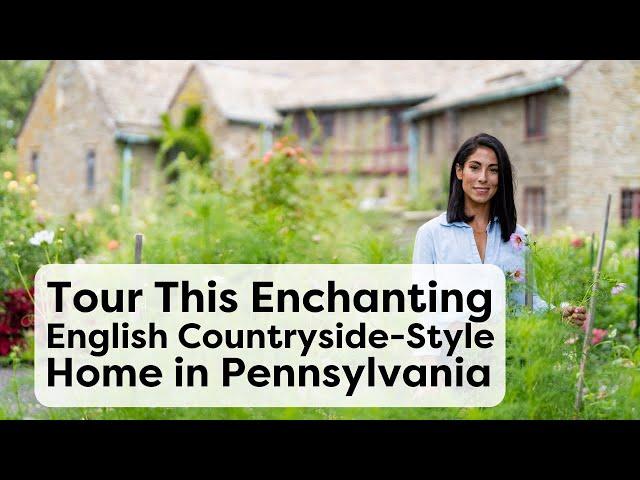 English Countryside Meets DIY Charm in This Stunning Pennsylvania Home | Home Tours