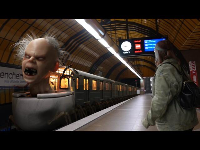 Skibidi Toilet - a Metro Nightmare | Short Horror film