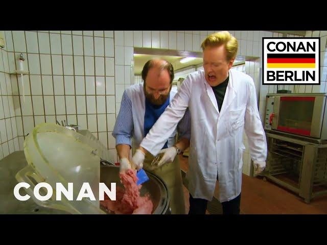 Conan Trains To Become A Sausage Master | CONAN on TBS