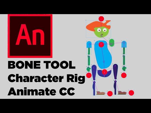 Bone Tool Animate CC Character Rigging Tutorial