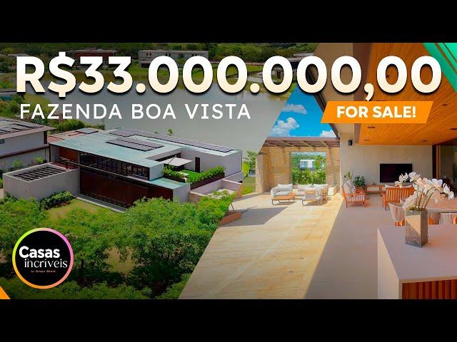 BEAUTIFUL MANSION WORTH R$33,000,000.00 | BOA VISTA FARM